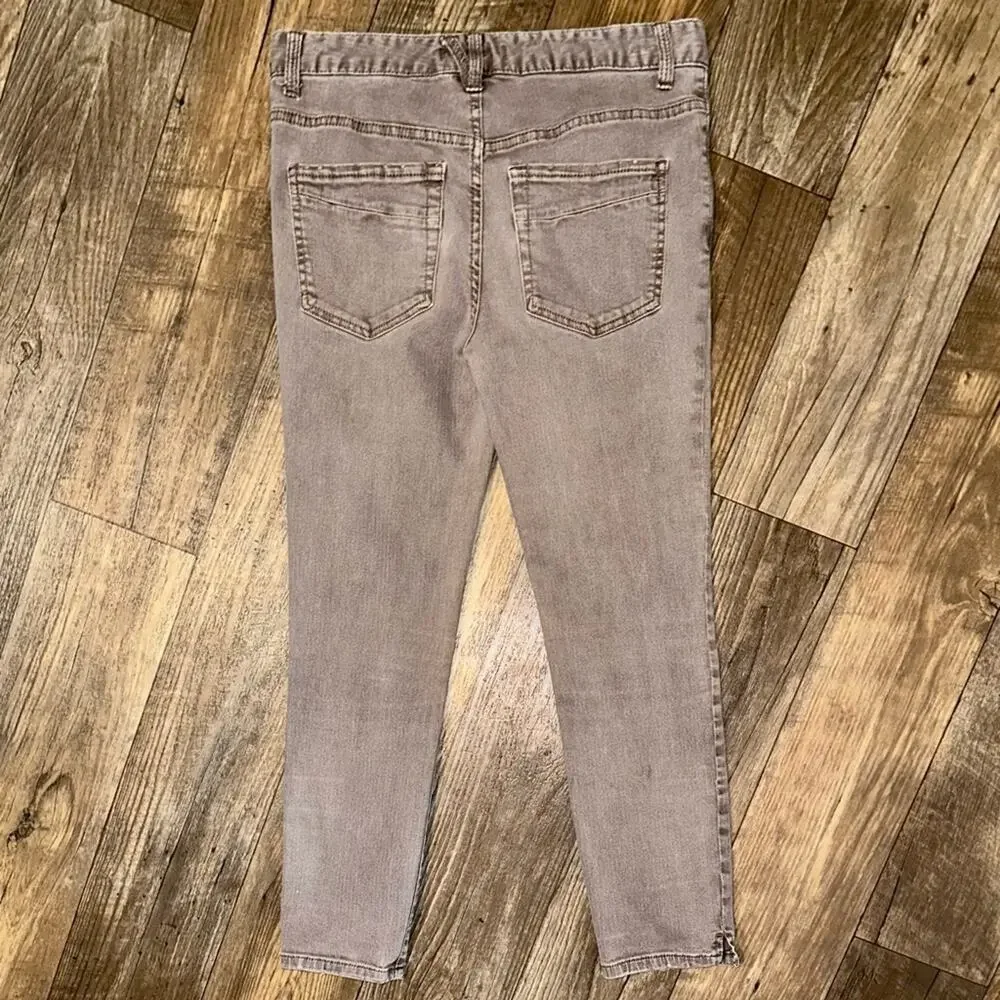 Free People Brown Skinny Jeans Size 28